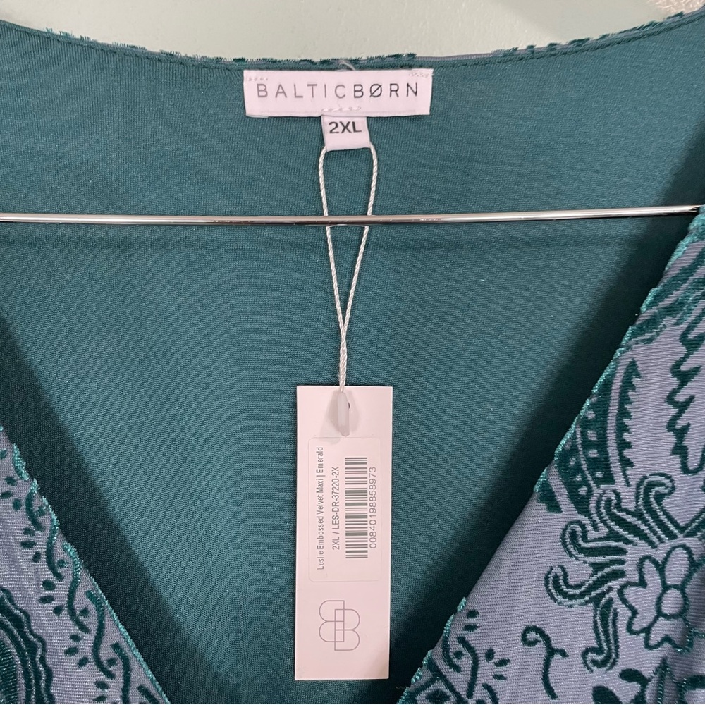 Baltic Born Dark Green Maxi Dress - Picture 5 of 9
